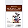 Strathmore 400 Series Mixed Media Cards & Envelopes, 4.875" x 3.5", White, 6/Pack, 3 Packs/Bundle (STTP20518-3)~#|#~44514E36-645A-4D17-BCF7BE7BE801AB27_sc7