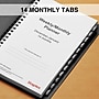 2024 Staples 5" x 8" Weekly & Monthly Appointment Book, Black (ST58454-24)~#|#~446067D8-3C78-405B-A166EED9255E9819_sc7