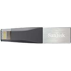 SanDisk iXpand Mini 16GB Flash Drive For iPhone, Black (SDIX40N