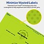 Avery Printable Rectangle Multipurpose Labels, 2" x 6", Bright Green, 160/Pack (94242)~#|#~44679EF6-7B7A-406A-899F357A9DD86C13_sc7