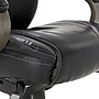 La-Z-Boy Hyland Ergonomic Bonded Leather Swivel Executive Chair, Black/Gray Weathered Wood (CHR10044B)~#|#~447A51DF-3B4D-4F13-97DE9C98965FC305_sc7