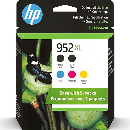 海外から輸入 952XL HP Black/Cyan/Magenta/Yellow Cartridge Ink Yield High その他