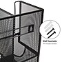 Mind Reader 6-Compartment Metal Multipurpose Countertop Organizer, Black (UPMESH-BLK)~#|#~4483C2FD-2AAA-460D-8A7BB43147ADE915_sc7