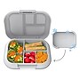 bentgo Kids Chill Bento Box, 4-Compartment, Gray (BGOCHL-Y)~#|#~44855EFA-CA59-4AC0-859AE2F0D37546C8_sc7