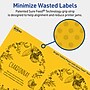 Avery Laser/Inkjet Arched Multipurpose Labels, 4.75" x 3.5", Bright Yellow, 160/Pack (94600)~#|#~4487A1C2-33A4-41CE-A42506B40D0F7FDD_sc7