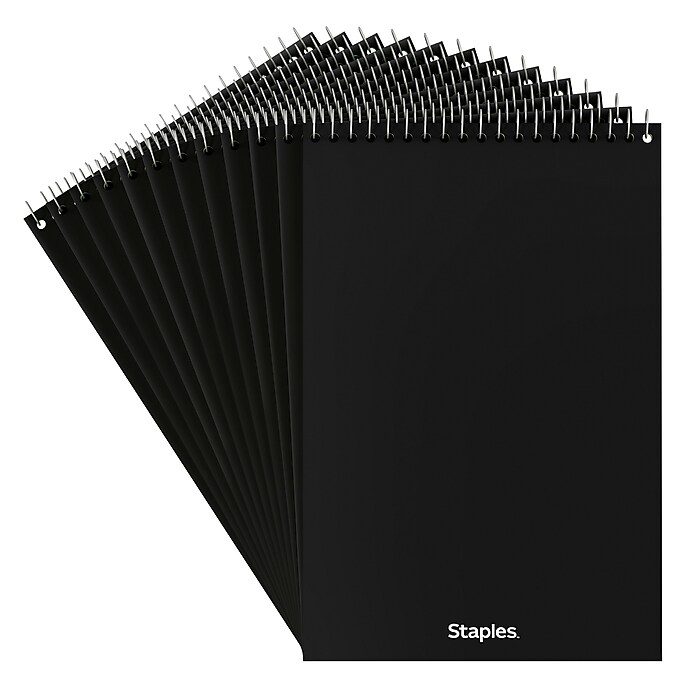 Staples Steno Pads, 6