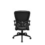 Boss Office Products Ergonomic Vinyl Swivel Task Chair, Black (B6366AM-BK)~#|#~44917197-F34F-4D87-BFA724DB3B345C44_sc7