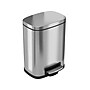 HLS Commercial Stainless Steel Trash Can with Hinged Lid, 1.32-Gallon, Silver (HLSS01RFR)~#|#~4492D31D-E529-4EBD-AD91B79BA2454990_sc7