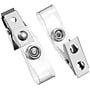 Staples Badge Straps, Vinyl/Metal, Clear, 100/Pack (18914/1122897)~#|#~44930945-4FA4-4F00-9CE07A914DD13155_sc7