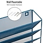Mind Reader 5-Pocket Metal Mesh Mountable Wall File, Letter Size, Turquoise (MAGSTACK-TUR)~#|#~44939382-1BB9-406B-A409F7798E68A147_sc7
