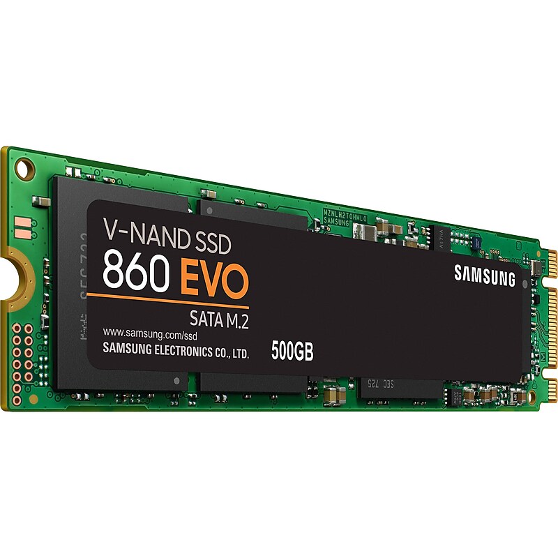 Samsung 860 EVO 500GB 2.5" SATA III Internal Solid State Drive, V-NAND (MZ-N6E500BW) image 1