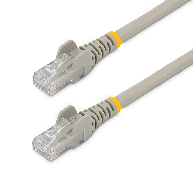 StarTech.com 10ft CAT6 Ethernet Cable, 24 AWG, UTP, Snagless, Gray, 10/Pack (N6PATCH10GR10PK) image 1