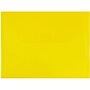 JAM Paper Premium Plastic Document File, Letter, Yellow, 3/Pack (218V0YEX3)~#|#~449AB302-6DE5-45E6-98AB939E43BD2C37_sc7