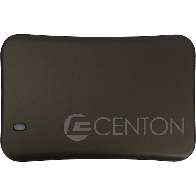 Centon Dash 500GB 2.5" USB 3.2 Portable External Solid-State Drive (S1-U3.2M2-500.1) image 1