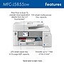 Brother INKvestment Tank MFC-J5855DW Wireless Color Inkjet Printer, All-In-One Supertank, Print, Scan, Copy, Fax~#|#~449C8201-D827-4942-A02991B1D81A32ED_sc7