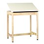 SHAIN Drafting Table, 36"H x 36"W x 24"D, Solid Maple (DT-9A37)~#|#~449C83D6-2AB3-4A86-9D09EDA27F83DDB0_sc7