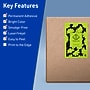 Avery Printable Rectangle Multipurpose Labels, 5.5" x 8.5", Bright Green, 20/Pack (94229)~#|#~449F048B-7BD1-4EF9-B6A84EB593F56B10_sc7