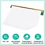 Mind Reader Adhesive Dry-Erase Whiteboard Roll with Dry Erase Markers, 24" x 10' (DWBER-WHT) ~#|#~44A11DD8-870F-4EF1-816828B83A20DFA7_sc7