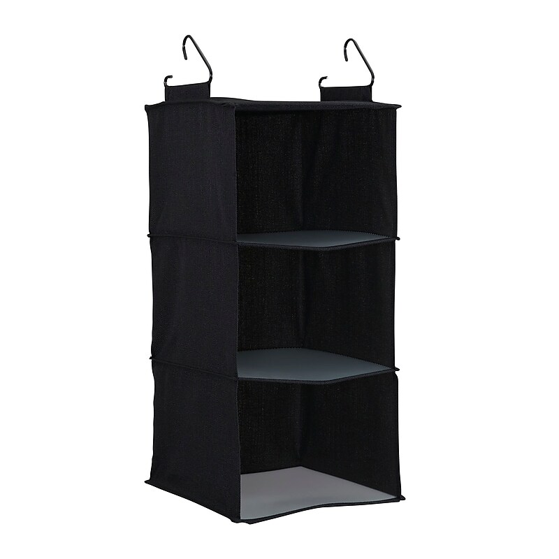 Household Essentials Hanging Closet Organizer, 3 Shelf (7604-1) image 1