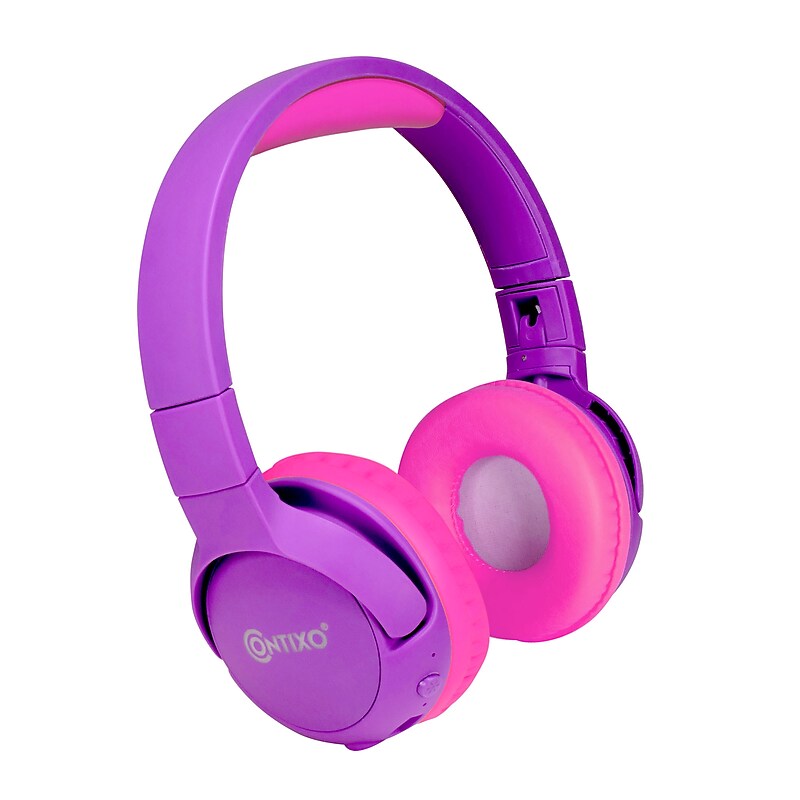 Contixo KB5 Kids Wireless Bluetooth Headphones, Purple (CNXKB5PURPLE) image 1