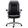 Staples Sorina Ergonomic Bonded Leather Swivel Executive Chair, Black (58262)~#|#~44A8BFD3-11A9-4454-8510722BAC9EA9C0_sc7