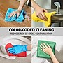 HYGEN r-40 Recycled Microfiber Cleaning Cloths, 16" x 16", Blue, 24/Pack (1820583)~#|#~44ACE5EF-6FC4-4DE4-87F93DB5503A3B01_sc7