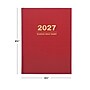 2027 Excello Brands Daily Diary Journal 6" x 8" Daily Planner, Paperboard Cover, Red (NRY27-CD68-RD)~#|#~44B5F500-19EF-44F7-960E0B8CBE881001_sc7