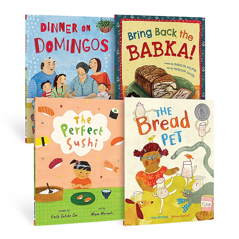 Barefoot Books 2nd Grade Food and Family Book Bundle, 4/Set (BBK9798888593394) image 1