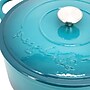 MegaChef Cast Iron 6.35 Qt. Dutch Oven, Light Blue (935122261M)~#|#~44C1F59E-5720-4BFA-87405FBCBE3749A1_sc7