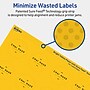 Avery Laser/Inkjet Round Multipurpose Labels, 1.5" Dia., Bright Yellow, 200/Pack (94506)~#|#~44C8E7E5-FCD2-4ABC-878D6D0A8C5BCF66_sc7