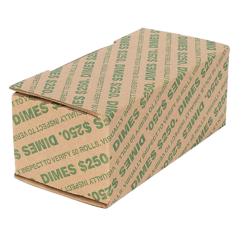 Bank Supplies Coin Boxes, 50/Box (113-20010) image 1