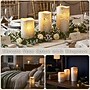 Lavish Home Flameless LED Candles, Silver, 3/Set (80-FC1003)~#|#~44CF3EF4-99BB-4083-A17D8DDF9ABBB5C2_sc7