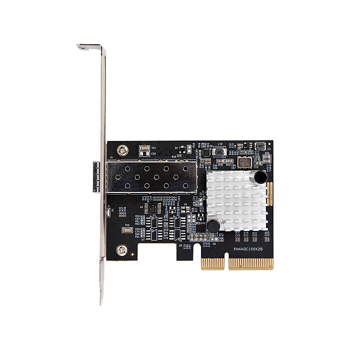 StarTeck PEX10GSFP ③ 10G PCIe SFP+ Card - Single SFP+ Port Network Adapter - Open