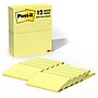 Post-it Notes, 3" x 5", Canary Collection, Lined, 100 Sheet/Pad, 12 Pads/Pack (635YW)~#|#~44D66CEF-A650-4EE2-B47FE07ACBC1F1CB_sc7