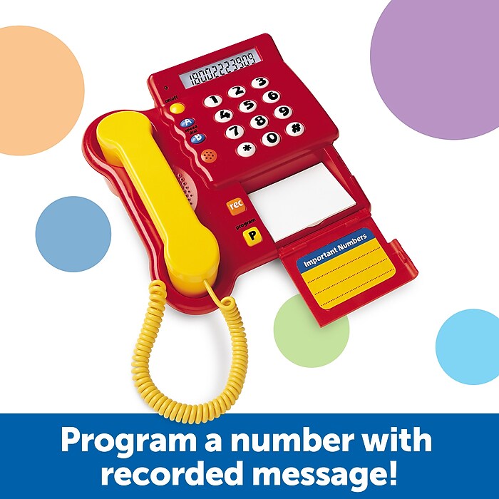 Learning Resources Pretend & Play Teaching Telephone (LER2665
