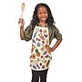 S&S Velvet Art Kid's Apron, 6/Pack (PS1461)~#|#~44DDAF01-BFFC-4BAF-8EBE1FF29A2DD76E_sc7