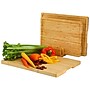 MegaChef  Bamboo Cutting Board Set with Base~#|#~44DDD85E-DE79-41E3-AB62D901CCF12633_sc7