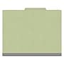 Medical Arts Press Pressboard Classification Folder, 1-Divider, 2" Expansion, Letter Size, Peridot Green, 10/Box ~#|#~44DFAADA-C045-4531-BEB08BCB1253D141_sc7