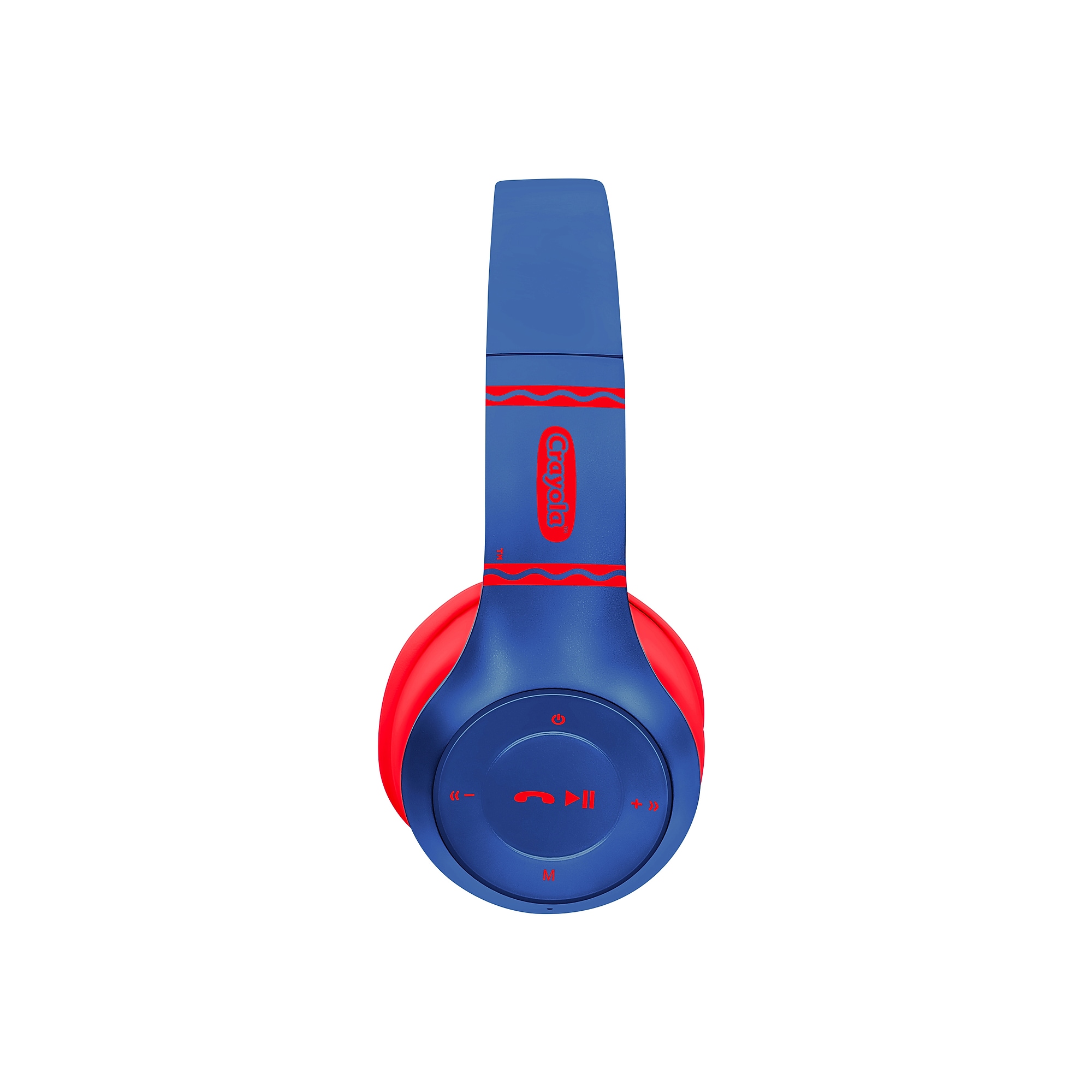 Crayola Boost Active Wireless Over-Ear Headphones, Bluetooth, Blue/Red (CHPBT348) Sansujyuku sansujyuku.com