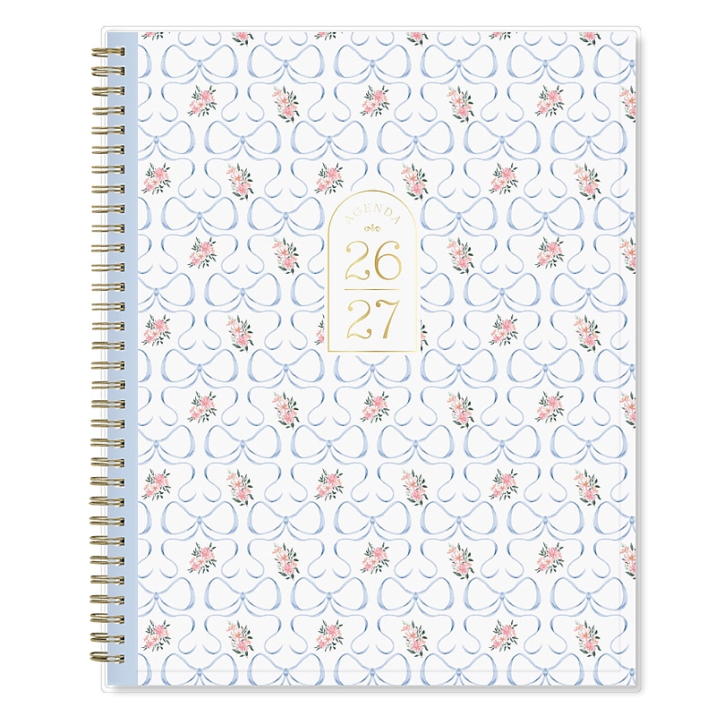 2026-2027 Blue Sky Elenora 8" x 11" Academic Year Weekly & Monthly Planner, Plastic Cover (157564) image 1