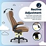 Serta Torrington Ergonomic Polyurethane Big & Tall Chair, 400 lb. Capacity, Light Tan (52399-TAN)~#|#~44E1EEF2-CA78-489D-8B6CFD3C56CFE321_sc7