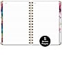 2027 Excello Brands 5.5" x 8" Weekly & Monthly Planner, Paperboard Cover, Rainbow Floral (ORY27-FSH58-53)~#|#~44E3DF7F-2EF5-46EA-BB44771EB481BCF0_sc7