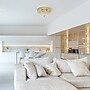 Lalia Home Crystal Glam 2 Light Ceiling LED Flush Mount, Gold (LHM-2000-GL)~#|#~44E79213-214B-4B86-A43F1B108D3F6891_sc7