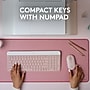 Logitech MK470 Slim Wireless Keyboard and Mouse Combo, Rose (920-011311)~#|#~44EC4870-4D12-49DF-B2A4CC5CD0CD4A36_sc7