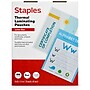 Staples Thermal Laminating Pouches, Letter Size, 5 Mil, 100/Pack (5204003/5204009)~#|#~44F15867-BA4B-4579-9DD08CC65A41BC51_sc7