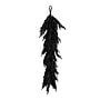 Nearly Natural Artificial Real Touch Halloween Black Norfolk Island Pine Garland, 4' (W1381)~#|#~44F529D2-2624-4E59-9550C7ABB1DC3662_sc7