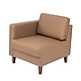 Flash Furniture Hercules Artemis LeatherSoft Left Arm Reception Chair, Cognac (ZB8921CLACOGNAC)~#|#~44F9CFD6-3DCA-4840-9E42BF02F20637B1_sc7