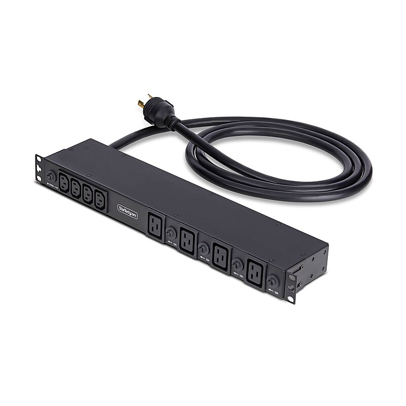 StarTech Rack PDU 240V Rack Power Distribution Unit, 20‑Outlet, 1U Rack‑Mount (2030B8H-RACK-PDU-IC) image 1