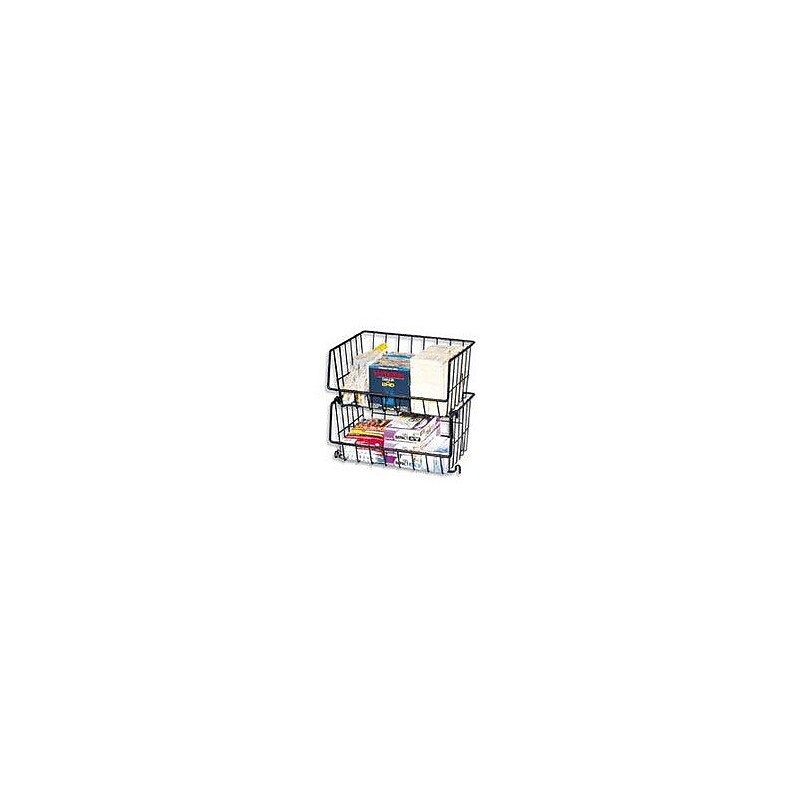 Rubbermaid Shelf Savers Stackable Small Wire Basket image 1