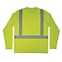 Chill-Its 6688 High Visibility Cooling Sun Shirt with UV Protection, ANSI Type R, Class 2, Lime, M (12137)~#|#~4508203B-DE62-4A0C-A88627BB0A386566_sc7